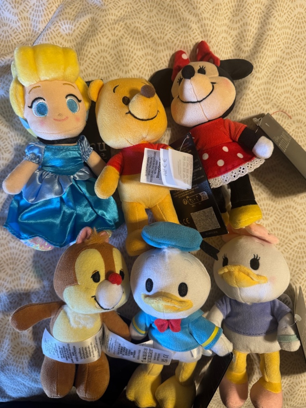 DISNEY NUIMOS (6) ALL NEW
